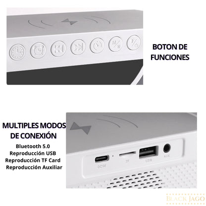 Despertador Inalámbrico Inteligente BT34-01